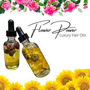 Luxury Flower Power Hair Oils